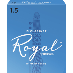 D'addario Royal reeds (10) for Eb clarinet