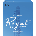 Anches (10) D'addario Royal clarinette mi b