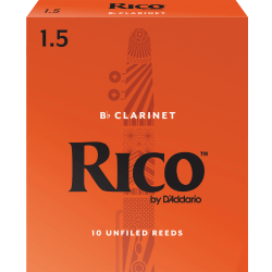Rico reeds (10) for Bb clarinet