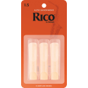 D'addario reeds (3) for alto saxophone