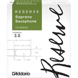 Anches D'addario Reserve saxophone soprano (10)