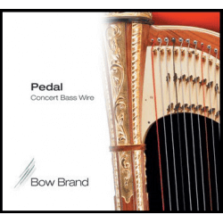 Cordes Bow Brand Métal pour harpe à pédalebow brand pedal métal