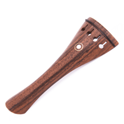 Wooden violin tailpiece