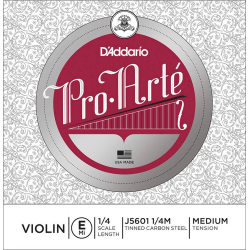 Cordes D'addario Pro Arte pour violon1/4