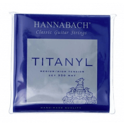 Cordes Hannabach Titanyl pour guitare classique