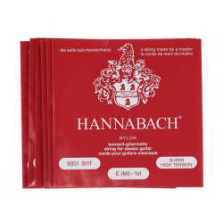 Cordes Hannabach Nylon pour guitare classique