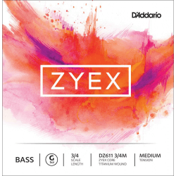 D'addario Zyex strings doublebass