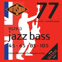 RotoSound RS77 strings for jazz bass guitar