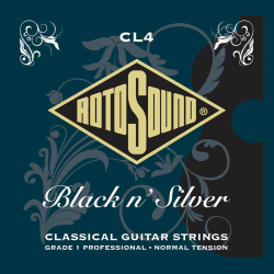 RotoSound CL4 "Black n' Silver" snaren voor klassieke gitaar