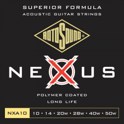 Cordes RotoSound Nexus pour guitare acoustique (Folk)