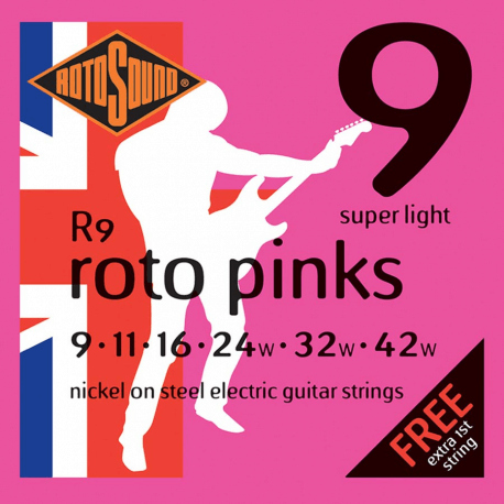 RotoSound "Roto" strings for electric guitar