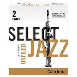 D’addario Select Jazz soprano sax reeds