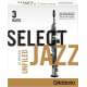 D’addario Select Jazz rietjes voor sopraansax