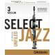 Anches D’addario Select Jazz pour sax soprano