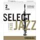 D’addario Select Jazz rietjes voor sopraansax