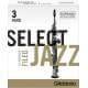 D’addario Select Jazz rietjes voor sopraansax