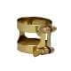 Metal ligature for baritone saxophone