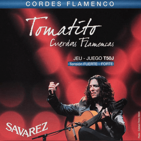 Cordes Savarez Tomatito T50 pour guitare flamenco