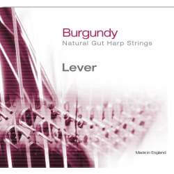 Bow Brand Gut Burgundy celtic harp strings