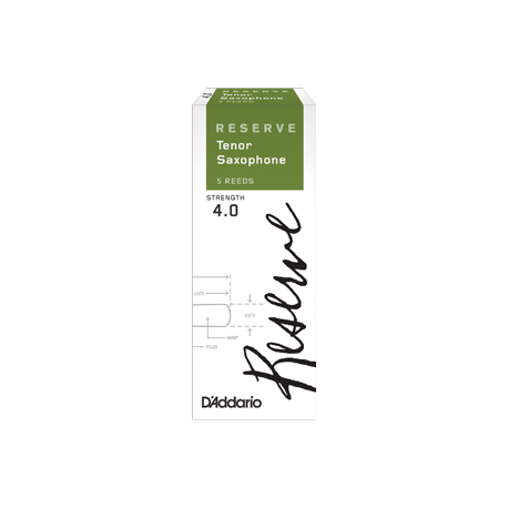 Anches D'addario Reserve saxophone ténor (5)