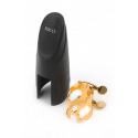 Ligature & couvre-bec D’addario H pour saxophone ténor