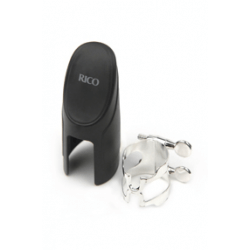 Ligature & couvre-bec D’addario H pour saxophone alto