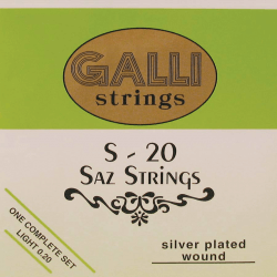 Galli S20 snaren set voor saz