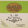 Galli S20 snaren set voor saz