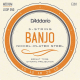 Jeu (5) D'addario Nickel pour banjo