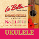 Jeu LaBella Senorita pour ukulele