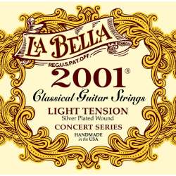 LaBella 2001 classical guitar strings set