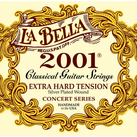 LaBella 2001 classical guitar strings set