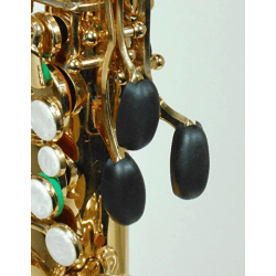Saxophone key risers