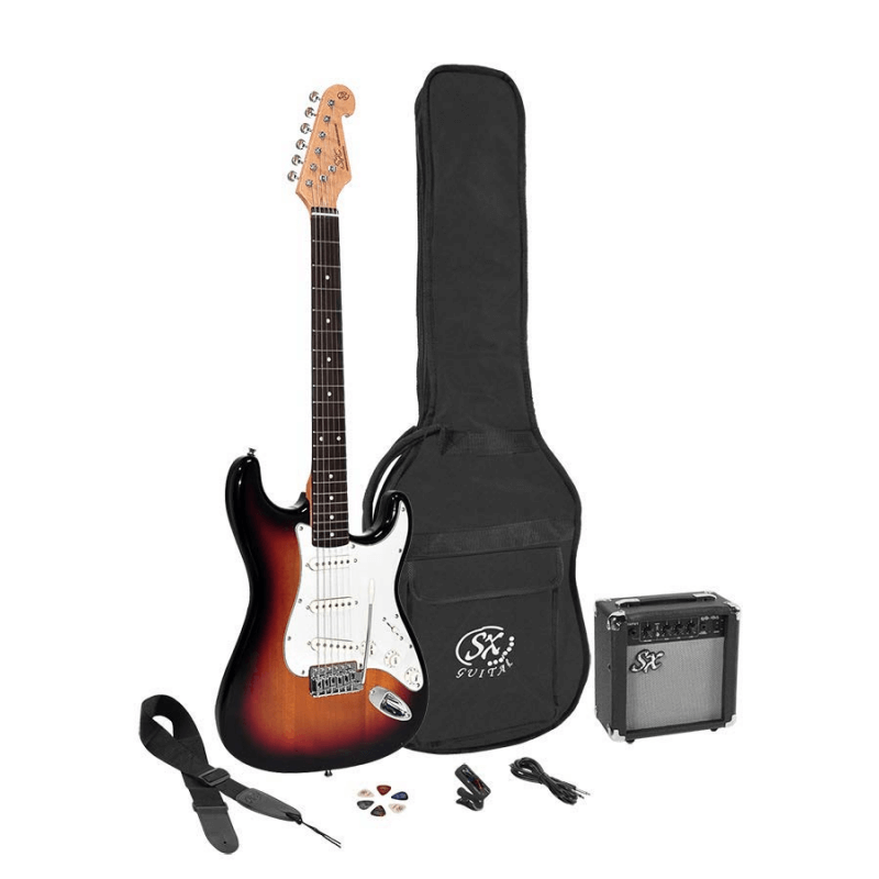 Комплект электрогитары. Бас-гитара SX bd1-3ts.