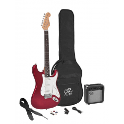 Pack guitare électrique SX set rouge | BD Music