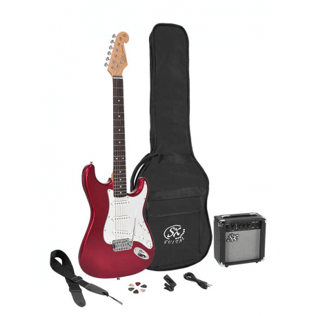 SX electric guitar pack