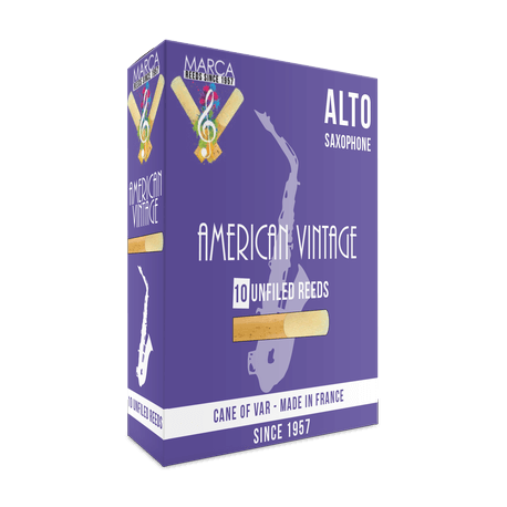 Marca American Vintage alto saxophone reeds