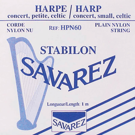 Cordes Savarez Nylon (octave 1) pour harpe celtique