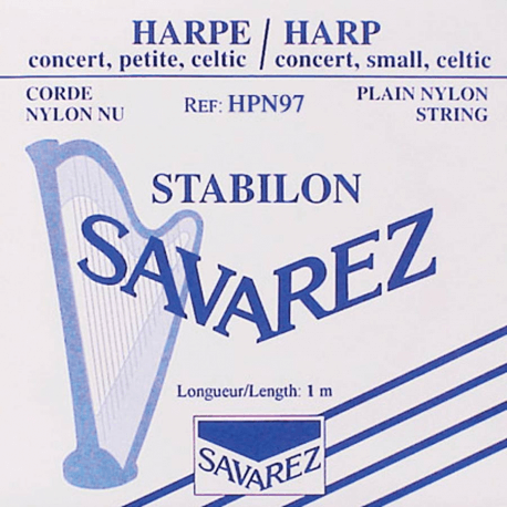 Cordes Savarez Nylon (octave 3) pour harpe celtique