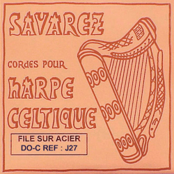 Cordes Savarez Métal (octave 4) pour harpe celtique