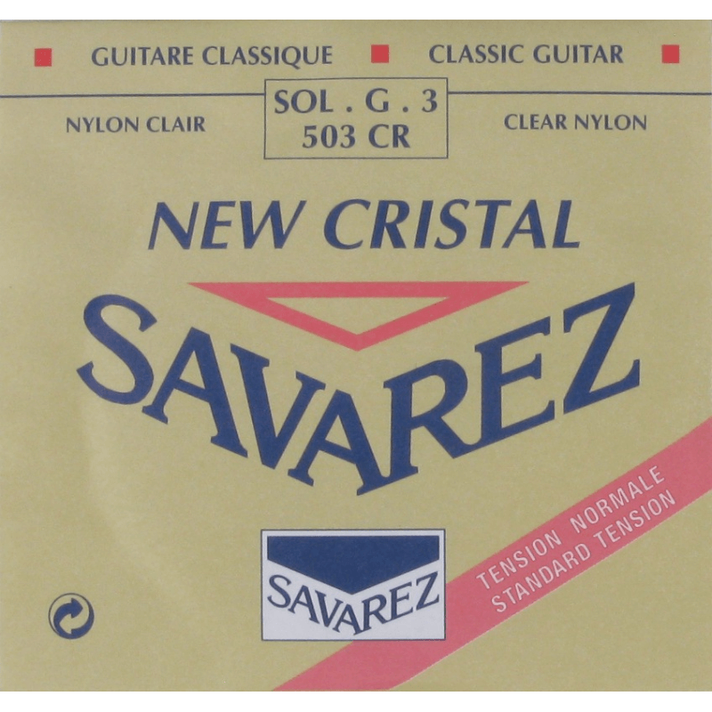 Savarez – Cordes De Guitare Classique En Nylon, Haute/normale