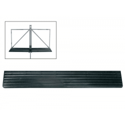 Music stand shelf extender