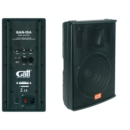 Gatt Audio active speaker cabinet 300+100W bi-amped