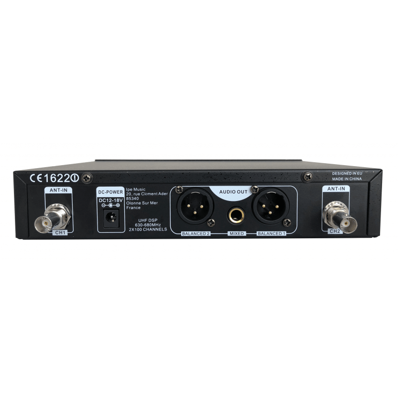 Système sans fil ProdIpe UHF B210 DSP Solo et Duo