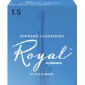 RD'addario Royal reeds (10) for soprano saxophone