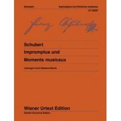 Schubert - Impromptus + Moments musicaux Wiener - piano