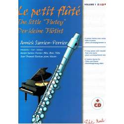 Le petit flûté  - fluit en piano ( + CD)