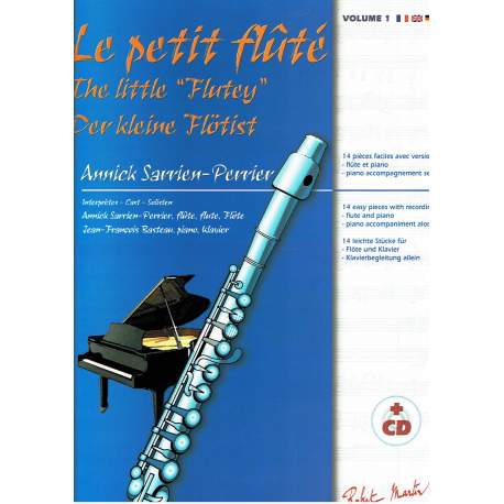 Le petit flûté  - fluit en piano ( + CD)