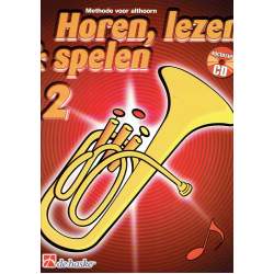 horen,lezen  & spelen althoorn 2 +CD (néerlandais)