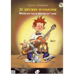 TISSERAND Th. - I become a guitarist + CD ( In French